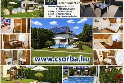 Maison de vacances Csorba avec climat & piscines