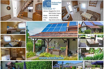 Ferienhaus Csorba mit Klima & Pools