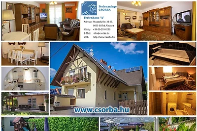 Ferienhaus Csorba mit Pool