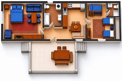Ferienhaus Csorba mit Klima & Pools