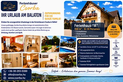 Siofok holiday home with pool
