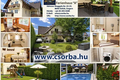 Ferienhaus Csorba mit Pool