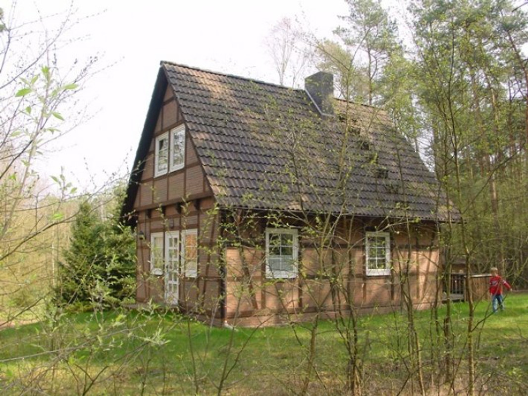 Ferienhaus im Wald Heidehaus Hasch Ferienhaus in