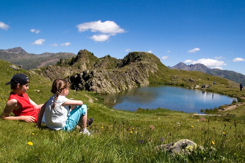 Berge, See, Natur - perfekt für einen erholsamen Urlaub in der Natur!