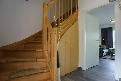 Haus Waldrand, Sauna, Kaminofen