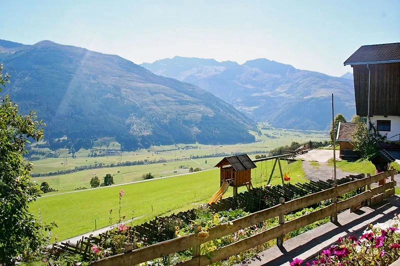 Uitzicht vanaf het balkon