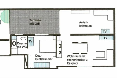 Reihenhaus Estella mit Pool