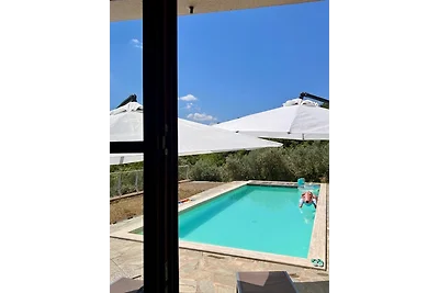 Landhuis met een panoramisch uitzicht