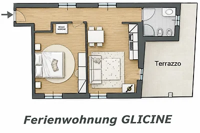 Ferienwohnung Glicine in Malcesine