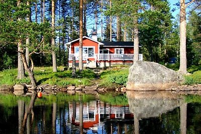 LAKE NISSÅNGEN Quiet loc Boat Sauna