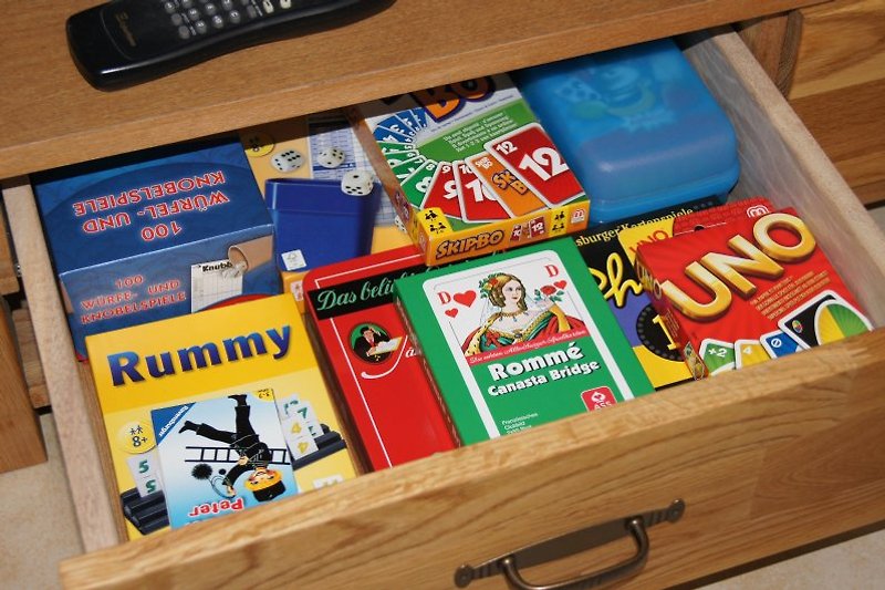 Game drawer on the left