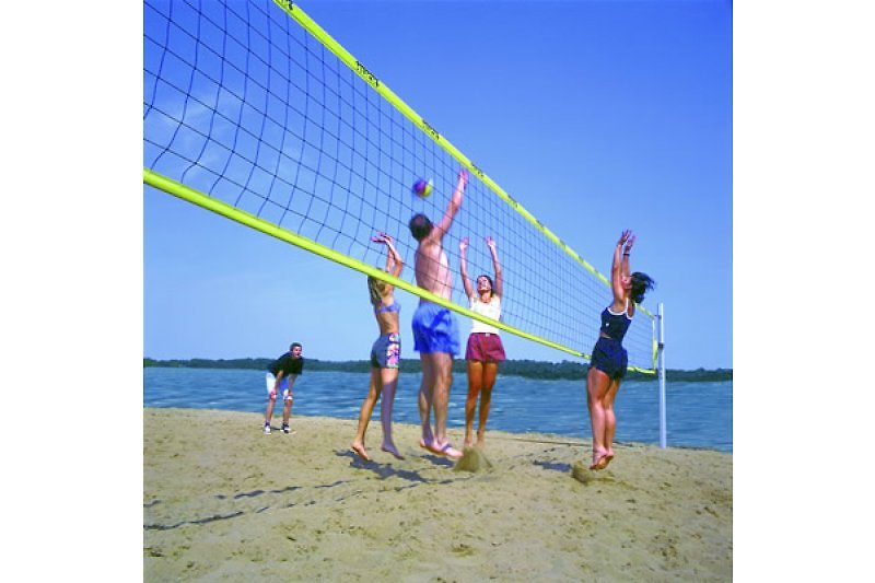 Volleyball am Strand