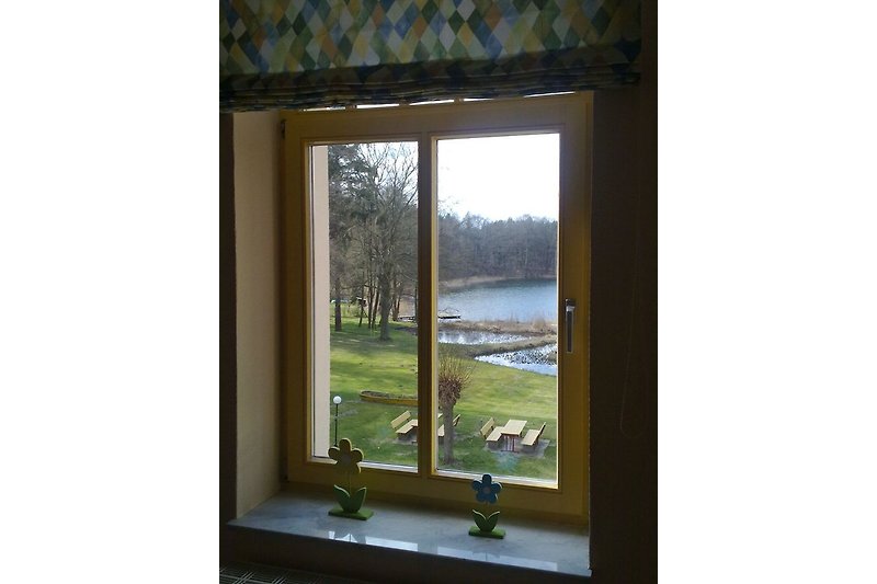 Blick aus dem Fenster