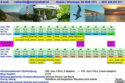 Haus Burgh-Haamstede, 7 Person
