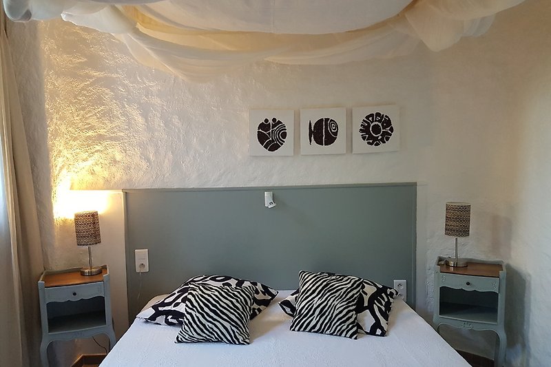 helles Schlafzimmer,Bettgrösse 1,60 