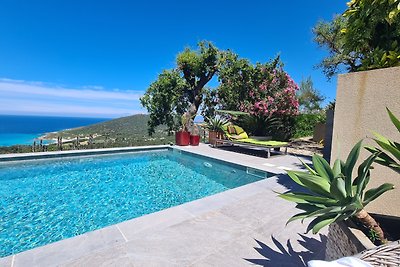 Palmier mit Meerblick  und Pool