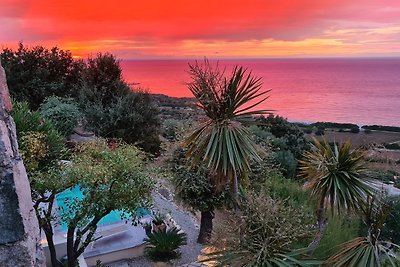 Palmier mit Meerblick  und Pool