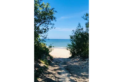 Baltic Center op het strand