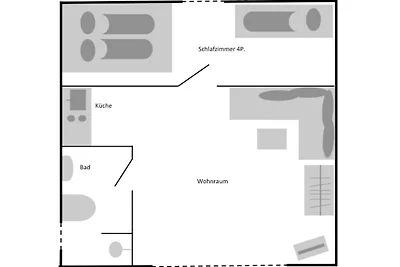 BUNGALOW DIREKT HINTER DER DÜNE
