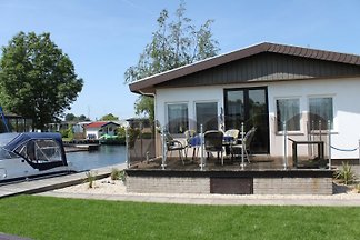 Wasser Chalet de Brekken +Sportboot