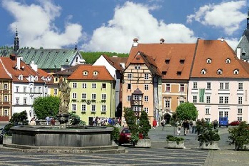 Eger was founded by Frederick Barbarossa, is known for its castle, and is only 5km away from the holiday home.