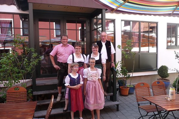 <span style="font-size:smaller;">Firma Beyerhof</span><br> Frau Müller <span style="font-size:smaller;">Firma Beyerhof</span><br> Frau Müller