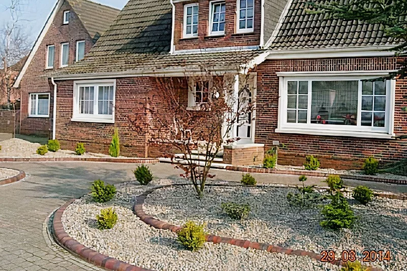 Vooraanzicht vakantiecomplex