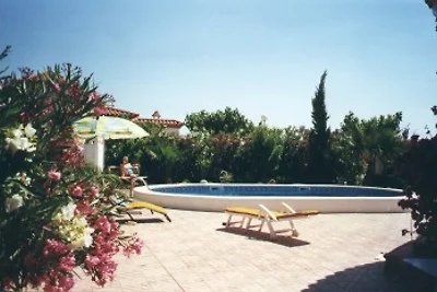 Casa Lobo con piscina in giardino