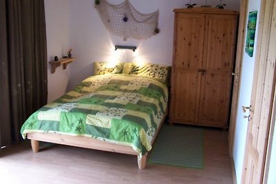 Ferienhaus mit Boot und Seeblick