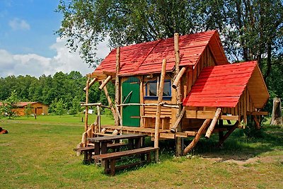 Vakantiehuis Paalwoningen aan het meer