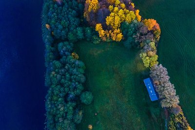 Masuria huisje op het meer van Beniaskie