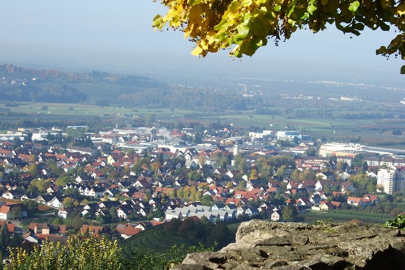 Schöne Aussicht auf Oberkirch