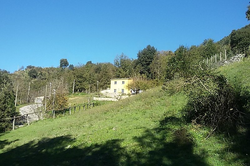Blick auf die Casa del Pellegrino