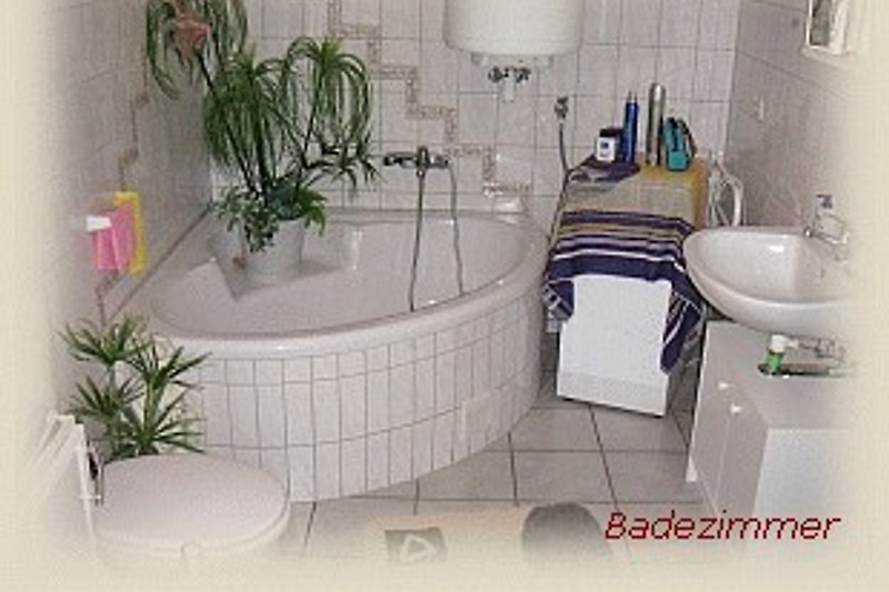 Interior view of bathroom