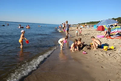 Maison avec jardin sur la plage de sable, wifi