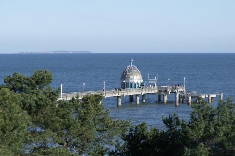 Blick aus allen Fenstern auf die Ostsee und Seebrücke