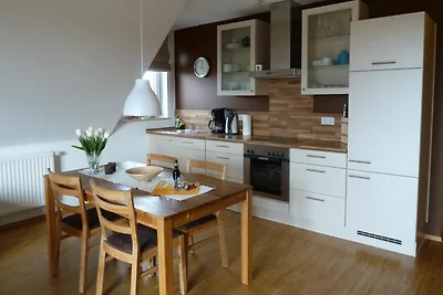 Ferienwohnung m großer Dachterrasse