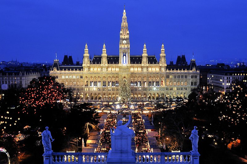 Christmas in Vienna vor dem Rathaus