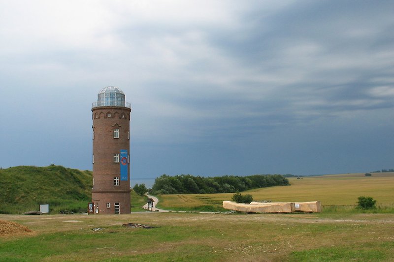 Besichtigung des bekannten Leuchtturms an Rügens Nordkap 