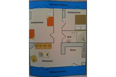 Casa vacanze, 100 metri dal mare