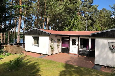 Haus Seeblick, Steg, Boot, Kanadier