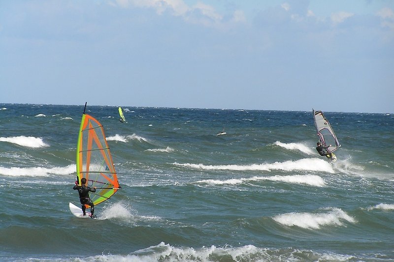 Surfen an der Ostsee