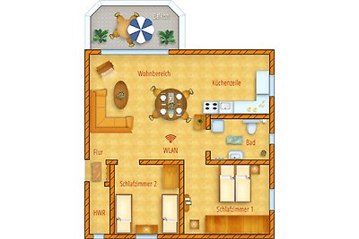Apartamento de vacaciones Haus Vincent -Tipo I.3