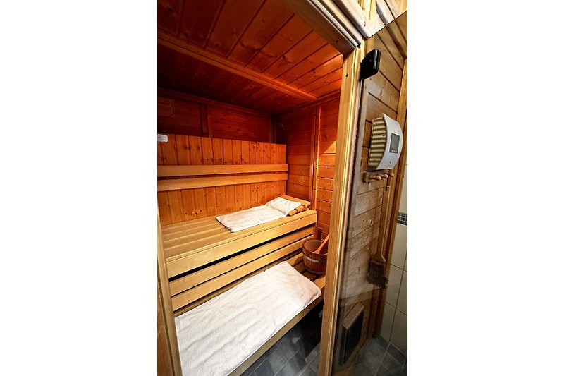 Sauna - ein Platz füt die kalten Monate.