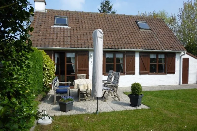 Huis, uitzicht op de tuin