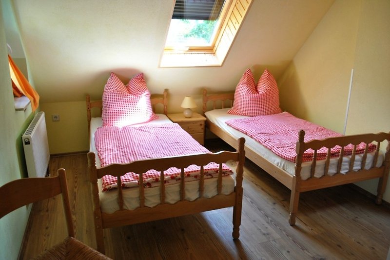 Slaapkamer op de bovenverdieping
