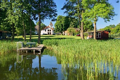 Vakantiehuis in Diemitz met steiger