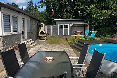 Ferienhaus mit Pool bei Berlin