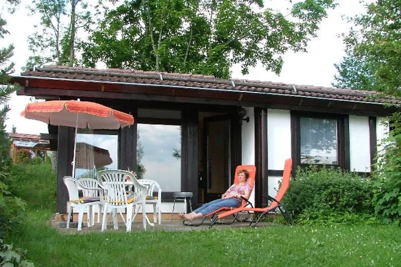 Unsere Terasse