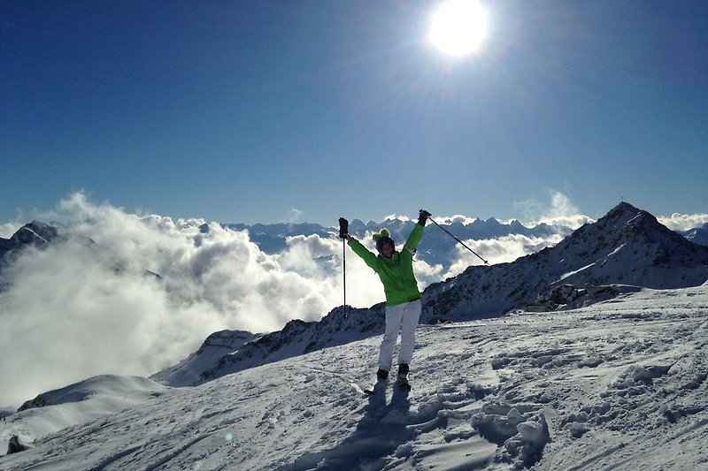 Montafon es un paraíso para esquiar.